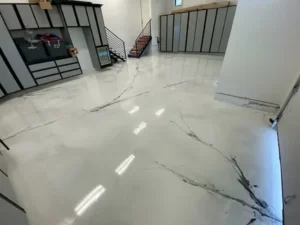 Calgary Epoxy Flooring installation showcasing durable, glossy, and modern floor finish for residential and commercial spaces.